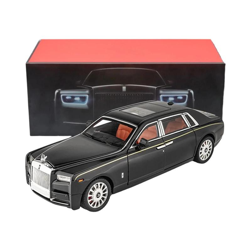 1/18 ROLLS ROYCE PHANTOM Ⅷ Modelo de Carro Rolls-Royce Phantom em Escala 1:18 - Liga de Zinco